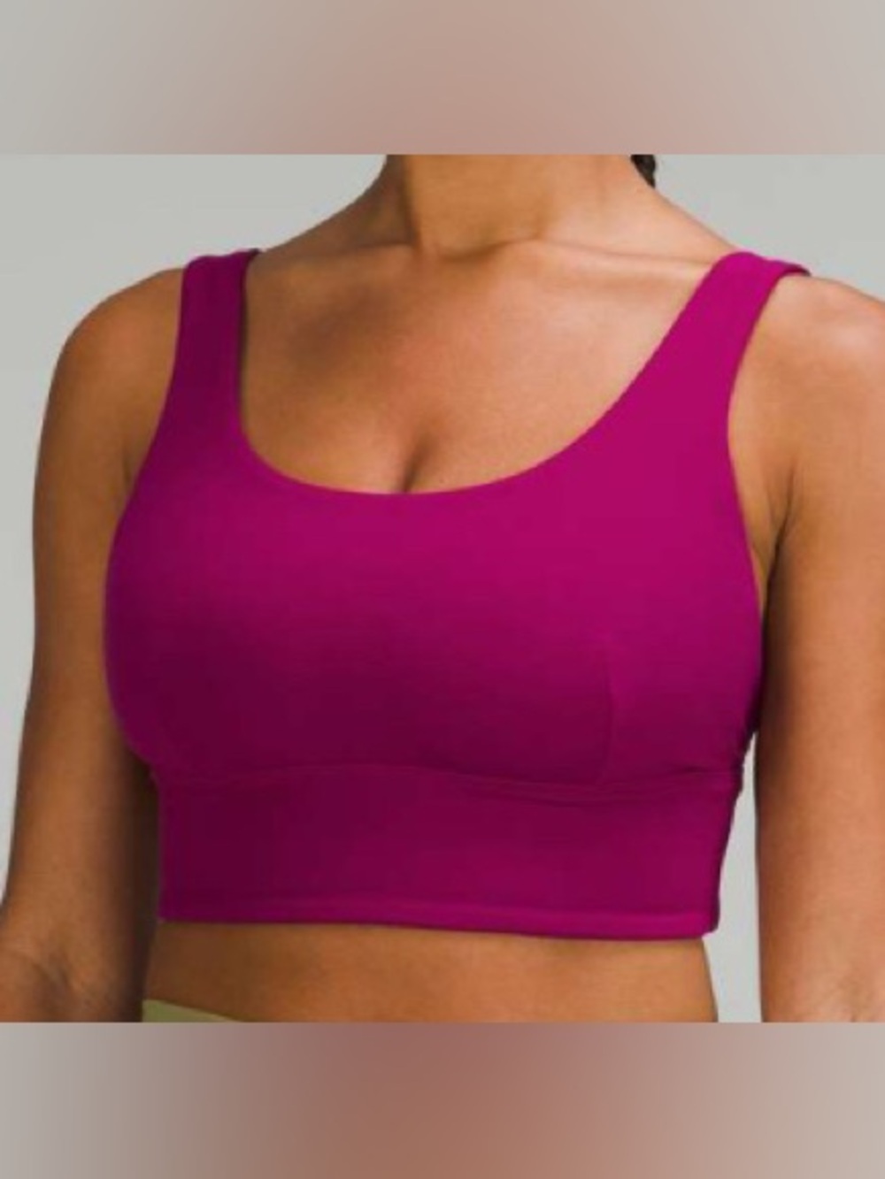 NWT Lululemon Align Bra *C/D Cup Magenta Purple size 4